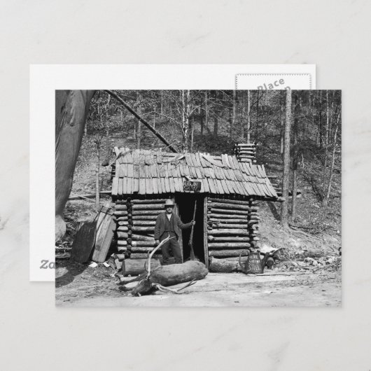 Carte Postale Deer Hunter, 1901 (Devant / Derrière)