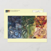 Carte postale : "Deer Woman" (Devant / Derrière)