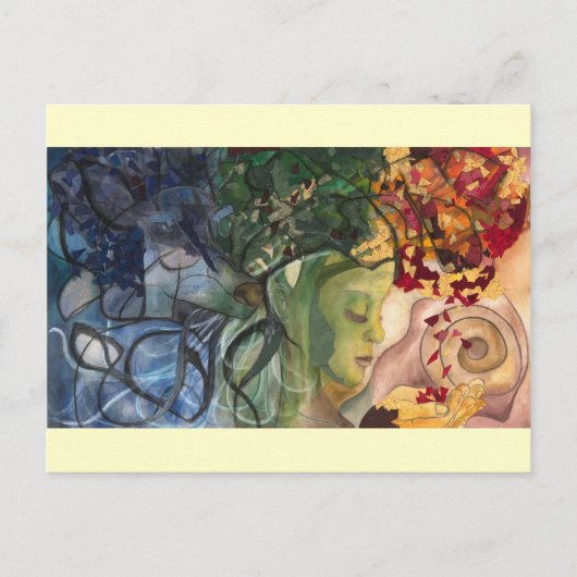 Carte postale : "Deer Woman" (Devant)