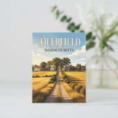 Carte Postale Deerfield États-Unis (Debout devant)