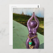 Carte Postale Déesse à la rivière (Devant / Derrière)