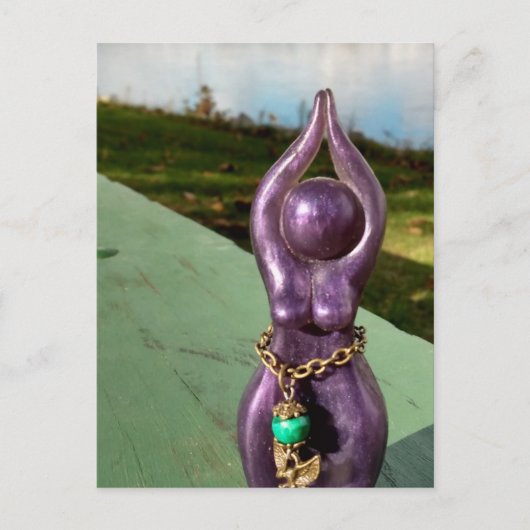 Carte Postale Déesse à la rivière (Devant)