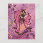 Carte Postale Déesse Danseuse du Ventre (Devant)