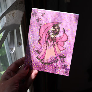 Carte Postale Déesse Danseuse du Ventre                         