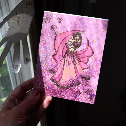 Carte Postale Déesse Danseuse du Ventre