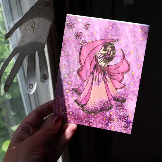 Carte Postale Déesse Danseuse du Ventre