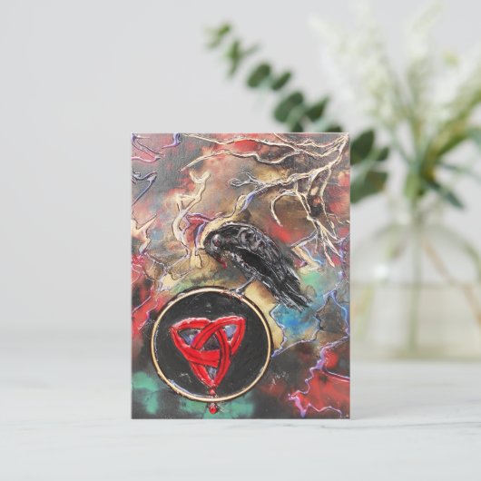 Carte Postale Déesse de bataille (Debout devant)