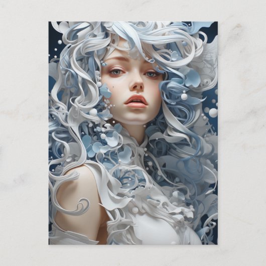 Carte Postale Déesse de Lait (Devant)