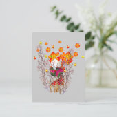 Carte Postale Déesse de l'Hiver (Debout devant)