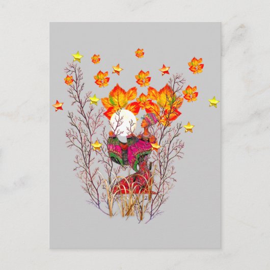 Carte Postale Déesse de l'Hiver (Devant)