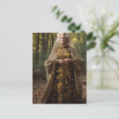 Carte Postale Déesse des abeilles miel (Debout devant)