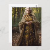 Carte Postale Déesse des abeilles miel (Devant / Derrière)