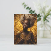 Carte Postale Déesse des abeilles miel (Debout devant)