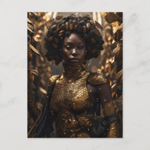 Carte Postale Déesse des abeilles miel