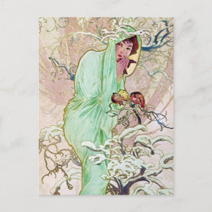 Carte Postale Déesse d'hiver