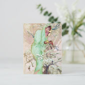 Carte Postale Déesse d'hiver (Debout devant)