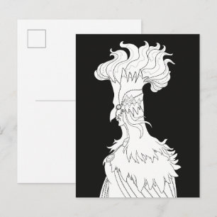 Carte Postale Déesse du feu