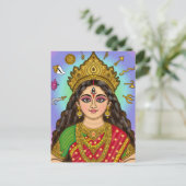 Carte Postale Déesse Durga (Debout devant)