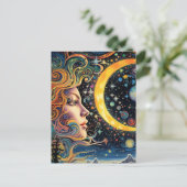 Carte Postale Déesse galactique (Debout devant)