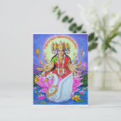 Carte Postale déesse-gayatrice (Debout devant)