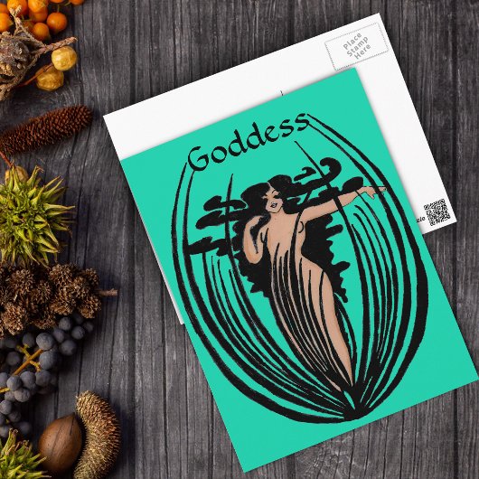 Carte postale Déesse Imaginaire