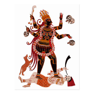 Cadeaux Kali Indien Deesse Zazzle Be