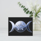 Carte postale Déesse Lunaire (Debout devant)