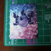 Carte Postale Déesse Lunaire Sorcière Chat Féline Wiccanne