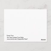 Carte Postale Déesse Tara verte (Dos)