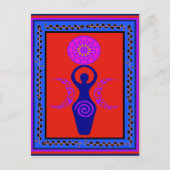 Carte Postale Déesse triple (Devant)