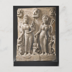 Carte Postale Déesses bouddhistes Tara et Chunda