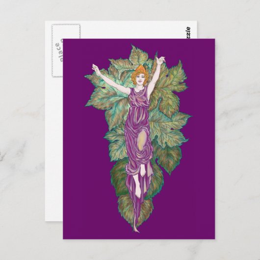 Carte Postale Déètre mère-déesse (Devant / Derrière)