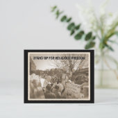 Carte Postale Défendre La Liberté Religieuse (Debout devant)