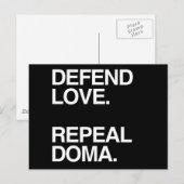 Carte Postale DÉFENDRE L'AMOUR REPEAL DOMA -.png (Devant / Derrière)