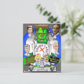 Carte Postale Défendre Obama (Debout devant)