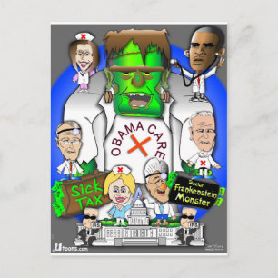 Carte Postale Défendre Obama
