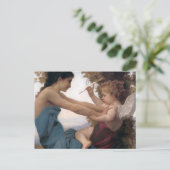 Carte Postale Défendre un coeur contre Eros Bougereau (Debout devant)