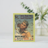 Carte Postale Defense Bond Stamps (Debout devant)