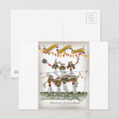 Carte Postale défense de football espagnol (Devant / Derrière)