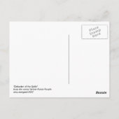 Carte Postale Défenseur de la Grille (Dos)