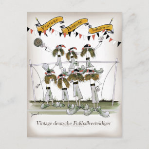 Carte Postale défenseurs allemands vintage