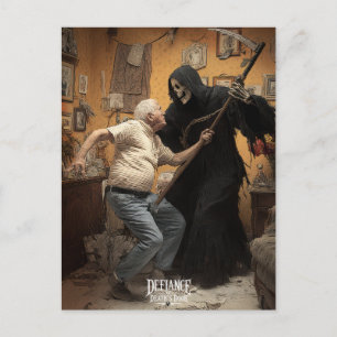 Carte Postale Défi à la porte de la mort - Marty