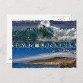 Carte Postale Défi Surf Gran Canaria (Devant / Derrière)