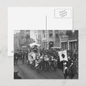 Carte Postale Défilé de Mardi Gras, 1906 (Devant / Derrière)