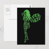 Carte Postale Défilé La Fee Verte (Devant / Derrière)