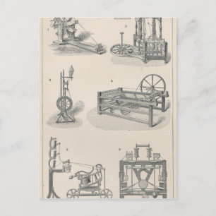 Carte Postale Défilement de coton I