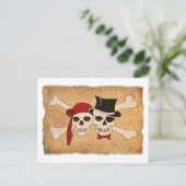 Carte Postale défilement pirate (Debout devant)