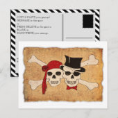 Carte Postale défilement pirate (Devant / Derrière)