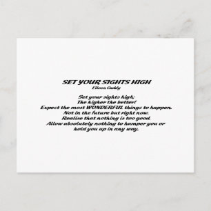 Carte Postale Définir vos vues haut