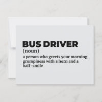 Définition de conducteur de bus public